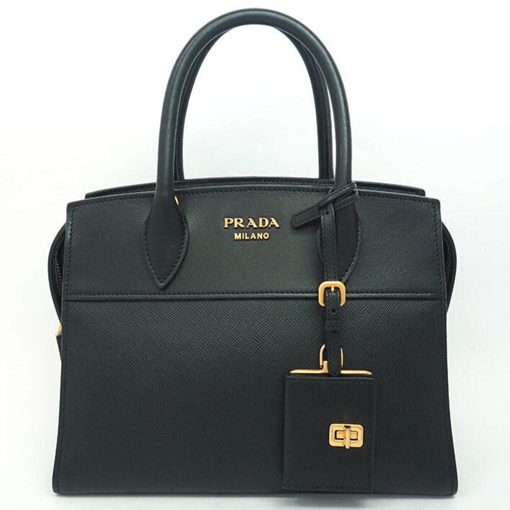 Prada Esplanade Shoulder Bag Saffiano Leather Handbag
